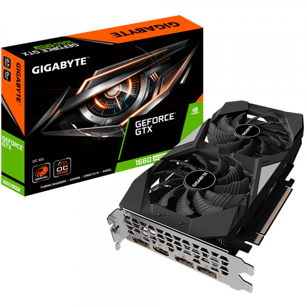 Фото - Видеокарта Gigabyte GeForce GTX 1660 Super OC 6GB GDDR6 192bit (GV-N166SOC-6GD)