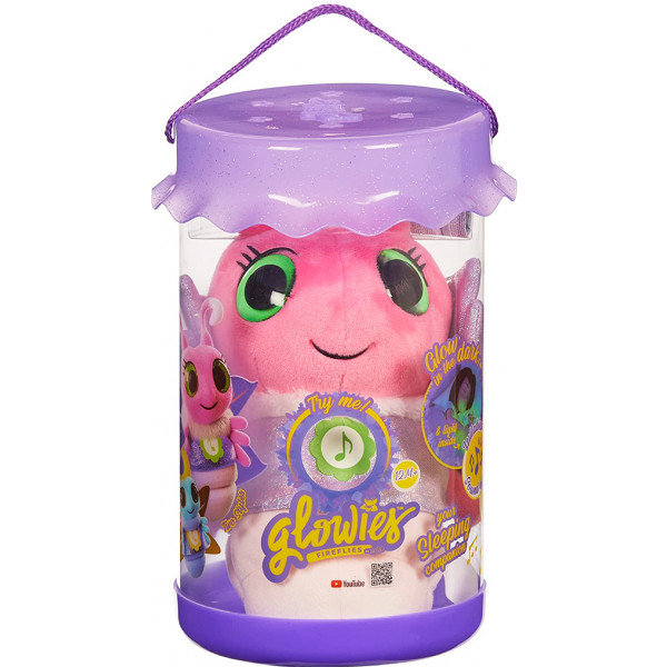 Фото - Интерактивная игрушка Glowies РОЗОВЫЙ СВЕТЛЯЧОК (GW001)