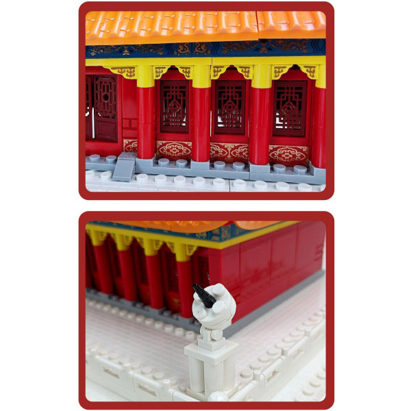 Фото - Пластиковый конструктор Wange Запретный город, Пекин, Китай (6221)
