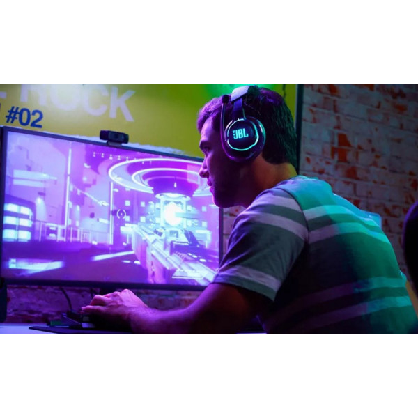 Фото - Гарнитура беспроводная игровая JBL Quantum 810 Wireless Черный (JBLQ810WLBLK)