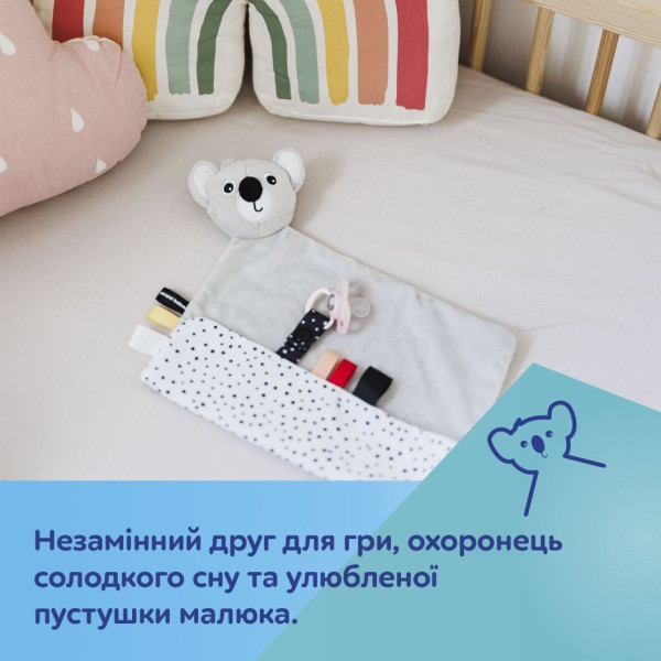Фото - Погремушка Canpol babies с держателем к пустышке BabiesBoo (68/087)