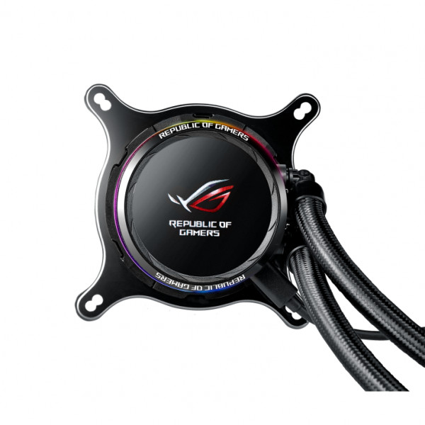 Фото - Водяная система охлаждения Asus ROG Ryuo 2x120 мм Aura OLED (90RC0040-M0UAY0)