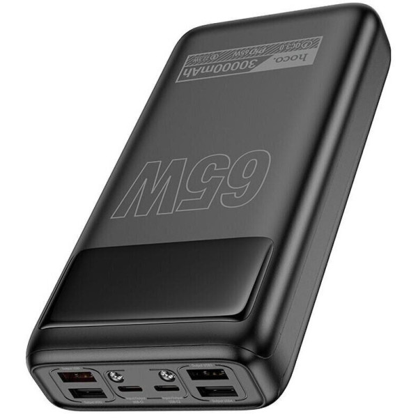 Фото - Батарея мобильная HOCO DB81 Apollo PD65W 30000 mAh Black