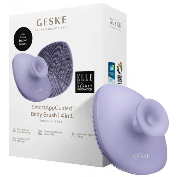 Фото - Щетка для тела GESKE Body Brush 4 в 1 фиолетовый (GK000704PL01)