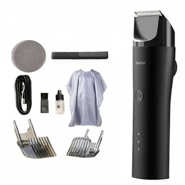 Фото - Уценка - Машинка для стрижки волос Xiaomi ShowSee Electric Hair Clipper Black (C4-BK)