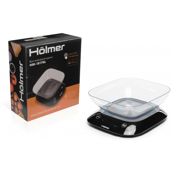 Фото - Уценка - Весы кухонные Holmer HSK-1817GL