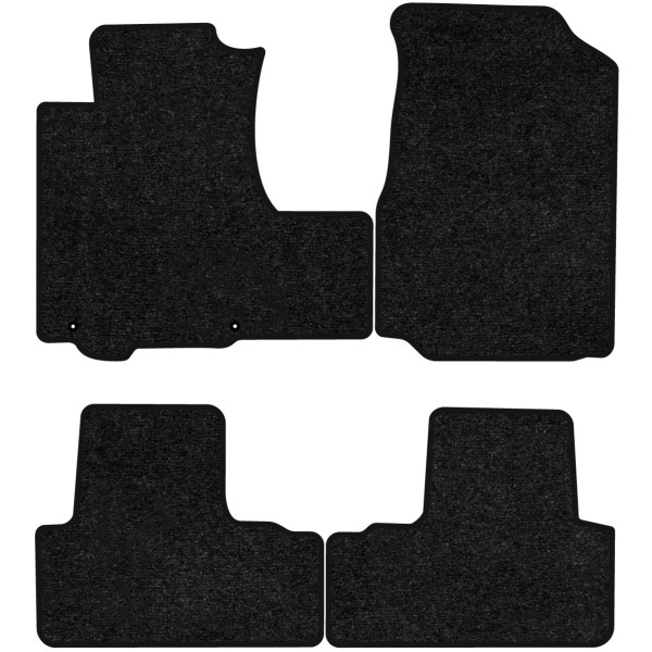 Фото - Коврики ворсовые в салон авто EVAtech Standard для Honda CR-V (United Kingdom) 2007-2012 3 поколение SUV EU черный кант HA13879PBC4LA2VEB
