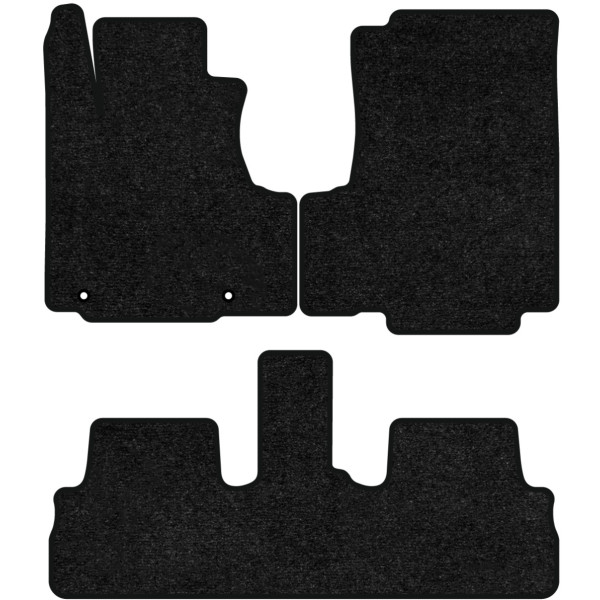 Фото - Коврики ворсовые в салон авто EVAtech Standard для Honda CR-V (without armrest) 2007-2012 3 поколение SUV USA черный кант HA33630Z3TL2VEB