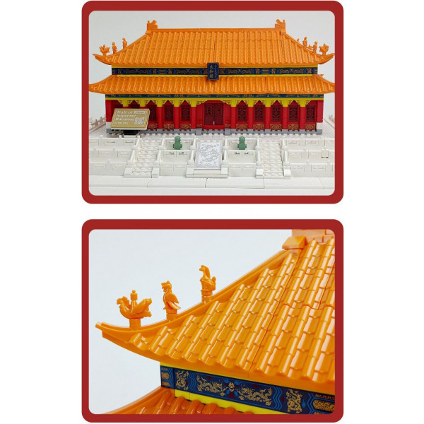Фото - Пластиковый конструктор Wange Запретный город, Пекин, Китай (6221)