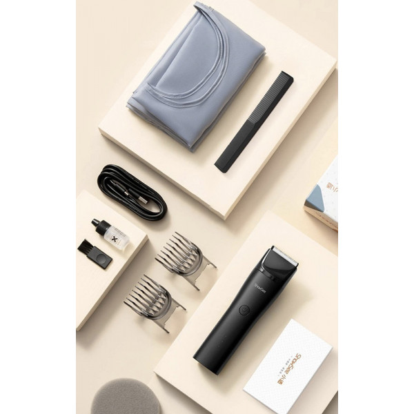 Фото - Уценка - Машинка для стрижки волос Xiaomi ShowSee Electric Hair Clipper Black (C4-BK)