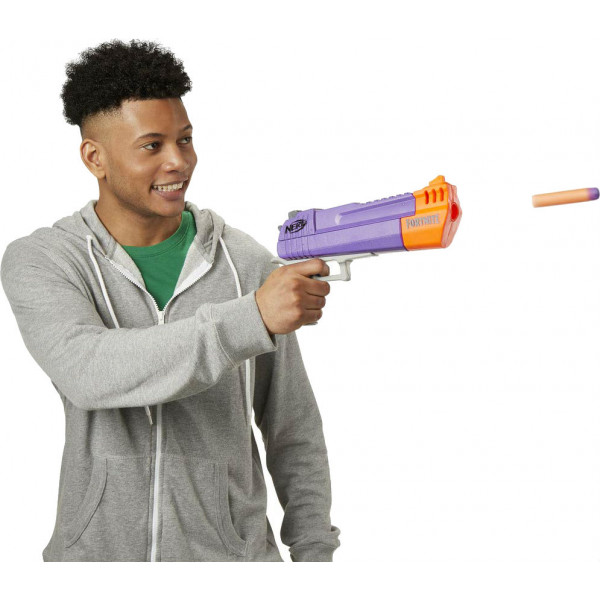 Фото - Бластер многозарядный Hasbro Nerf Фортнайт Револьвер (E7515)