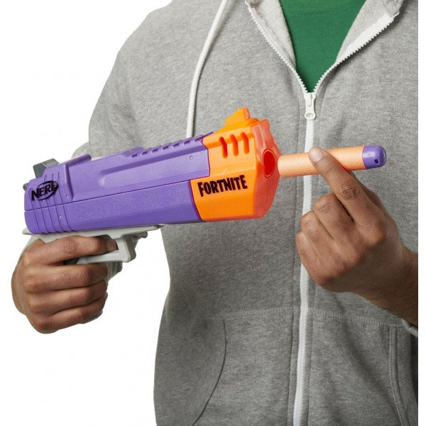 Фото - Бластер многозарядный Hasbro Nerf Фортнайт Револьвер (E7515)