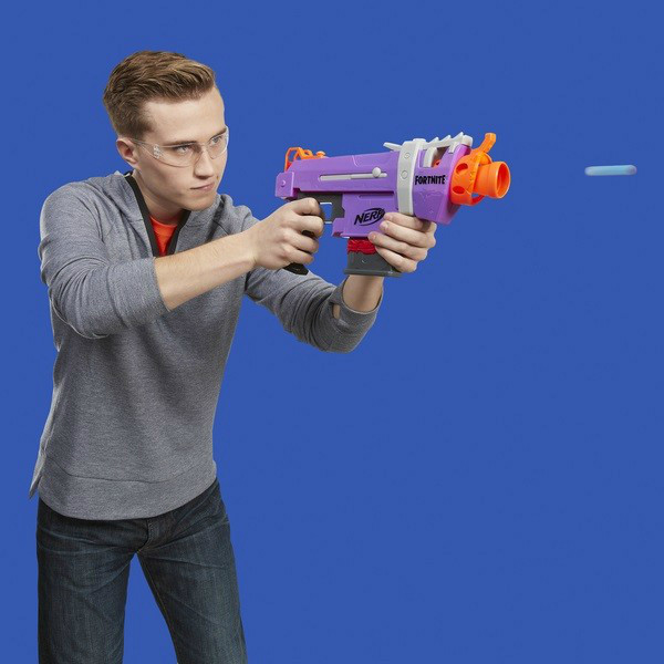 Фото - Бластер многозарядный Hasbro Nerf Фортнайт СМГ (E8977)