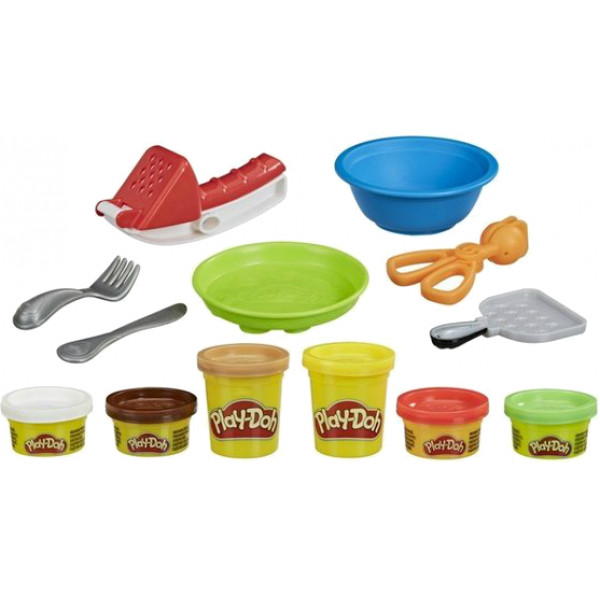 Фото - Наборы для лепки Hasbro Play-Doh Кухонные принадлежности SPAGHETTI N MEATBALLS PLAYSET (E7253_E8680)