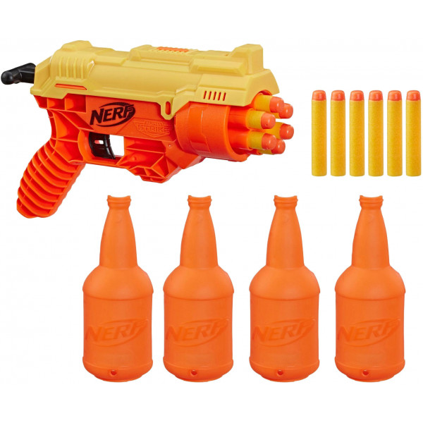 Фото - Бластер многозарядный Hasbro Nerf Альфа Страйк Кобра TGT SET (E7857)