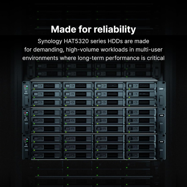 Фото - Жесткий диск внутренний Synology 3.5" 8TБ SATA 7200 (HAT5320-8T)