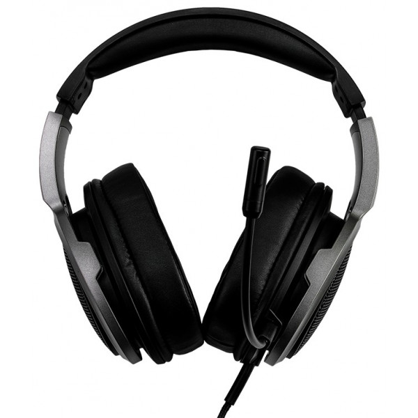 Фото - Гарнитура проводная игровая Hator Hellraizer Black/Grey (HTA-811)