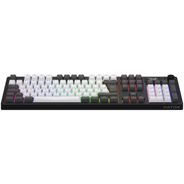 Фото - Клавиатура беспроводная игровая Hator Skyfall 100 PRO wireless Grey/Black (HTK4100EU)