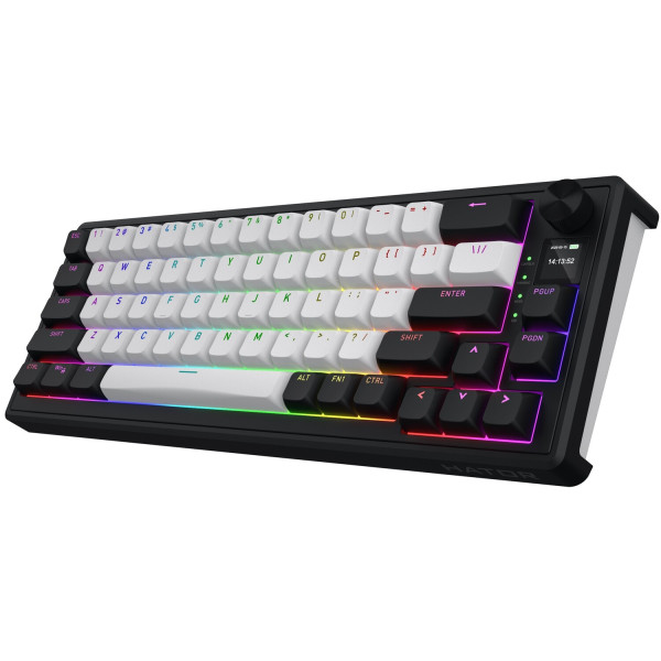 Фото - Клавиатура беспроводная игровая Hator Skyfall 65 MAG ULTIMA 8K wireless Black/White (HTK3860)