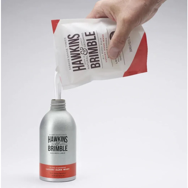 Фото - Жидкое мыло для рук Hawkins&Brimble Cleansing Hand Wash Eco-Refillable 300 мл (5060495673535)