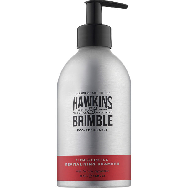 Фото - Шампунь мужской Hawkins&Brimble Revitalising Shampoo Eco-Refillable 300 мл (5060495673320)