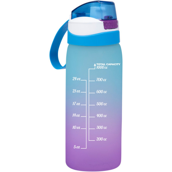 Фото - Бутылка для воды Herevin PC-Double Coloured Blue 1 л (161646-160)