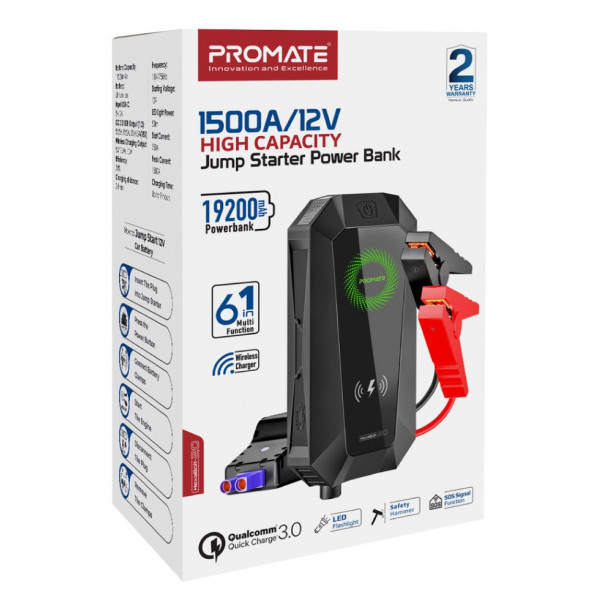 Фото - Батарея мобильная Promate 19200mAh (Hexabolt-20.Black)
