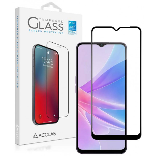 Фото - Защитное стекло для смартфона ACCLAB Full Glue for Oppo A58 (1283126565144)