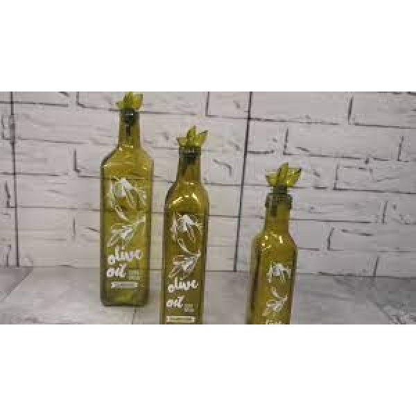 Фото - Емкость для масла и уксуса Herevin Oil&Vinegar Bottle-Green-Olive Oil 0.5 л (151431-068)