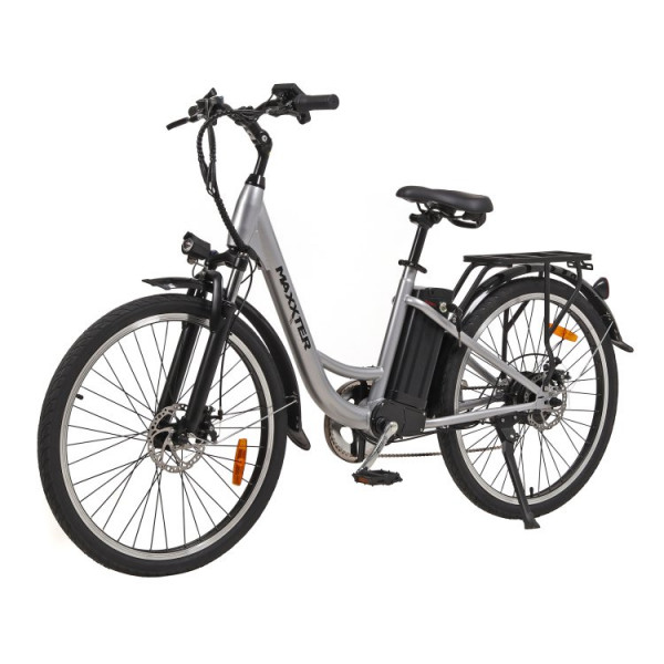 Фото - Электровелосипед Maxxter CITY 2.0 Silver