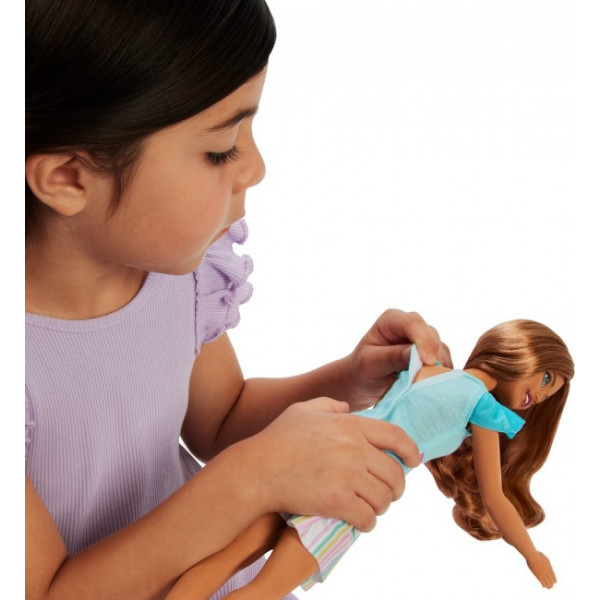 Фото - Кукла Barbie "Моя первая Barbie" шатенка с зайчонком (HLL21)