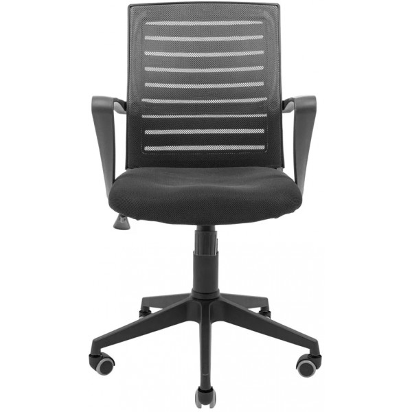 Фото - Кресло офисное Richman Флеш Ю Пластик М-1 (Tilt) Сетка черная + серая