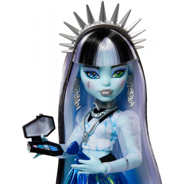 Фото - Кукольный набор Monster High "Ужас-секреты Фрэнки" серии "Отпадный стиль" (HNF75)