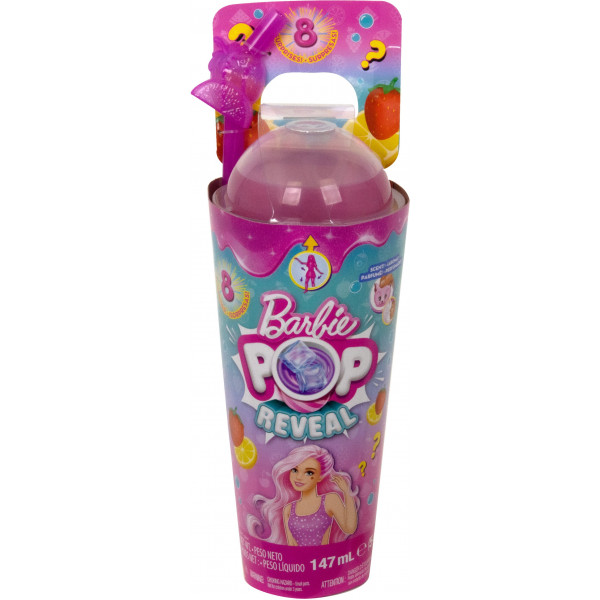 Фото - Кукла Barbie "Pop Reveal" серии "Сочные фрукты" – клубничный лимонад (HNW41)