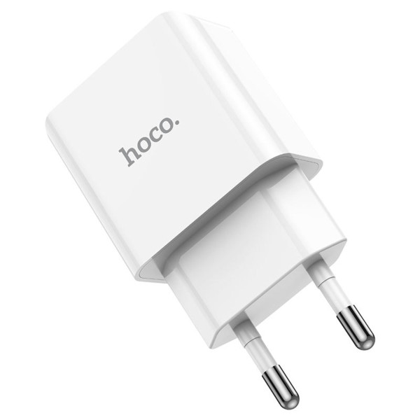 Фото - Сетевое зарядное устройство HOCO C106A 10.5W White (6931474783899)