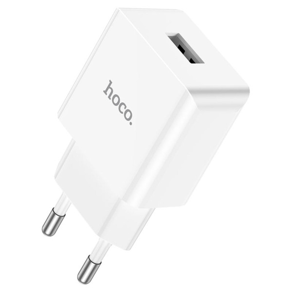 Фото - Сетевое зарядное устройство HOCO C106A 10.5W White (6931474783899)