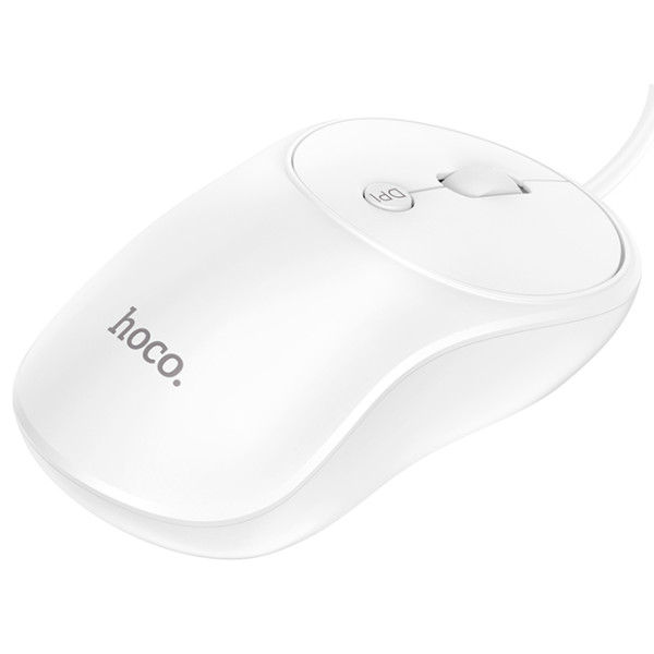 Фото - Мышь проводная HOCO GM13 Esteem White (6931474757852) Фото - Мышь проводная HOCO GM13 Esteem White (6931474757852)