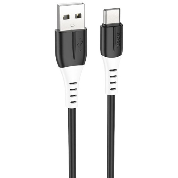 Фото - Кабель синхронизации данных HOCO X82 USB to Type-C 3A, 1m Black (6931474768575)