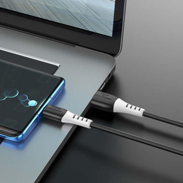 Фото - Кабель синхронизации данных HOCO X82 USB to Type-C 3A, 1m Black (6931474768575)