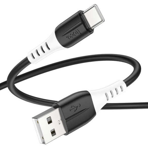 Фото - Кабель синхронизации данных HOCO X82 USB to Type-C 3A, 1m Black (6931474768575)