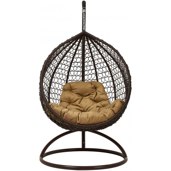 Фото - Кресло-кокон Home Rest одинарное Коричневый/койот