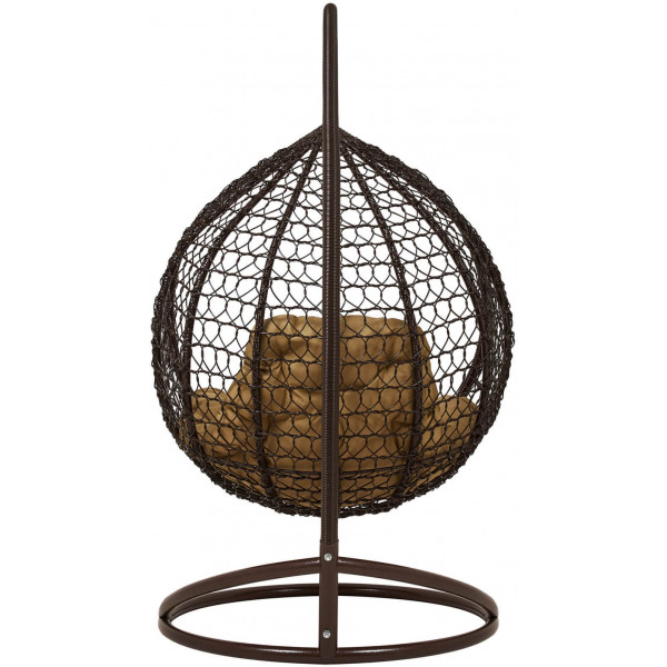 Фото - Кресло-кокон Home Rest одинарное Коричневый/койот