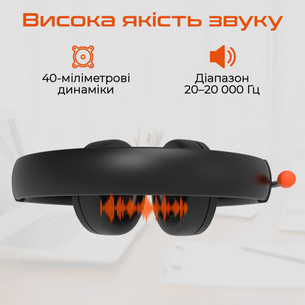 Фото - Гарнитура проводная Meetion MT-HP003U-A