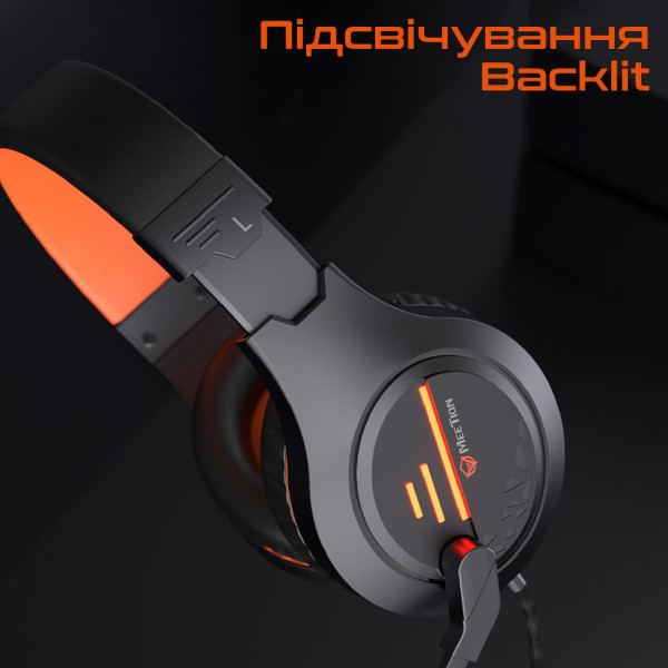 Фото - Гарнитура проводная игровая Meetion MT-HP021-A