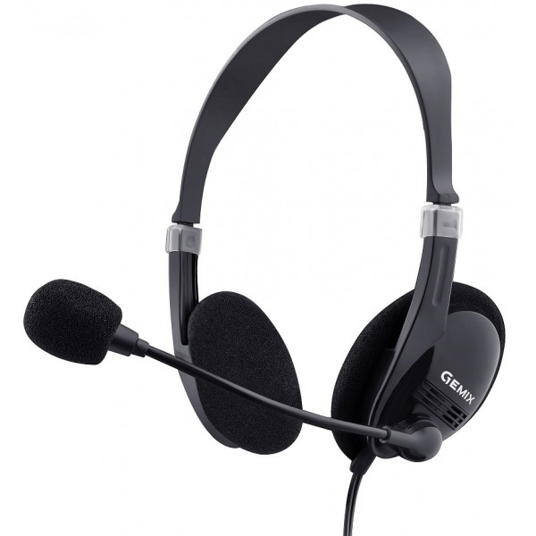 Фото - Гарнитура проводная Gemix HP-120MV Black