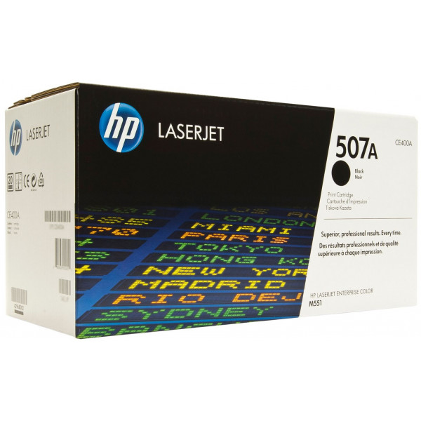 Фото - Картридж для лазерных принтеров/МФУ HP LaserJet Enterprise 500 Color M551n/ 551dn/551xh black (CE400A)