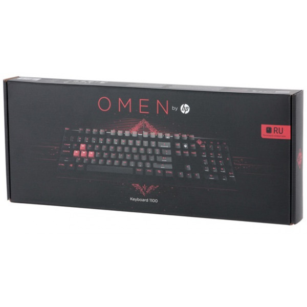 Фото - Клавиатура проводная игровая HP OMEN 1100 (1MY13AA)