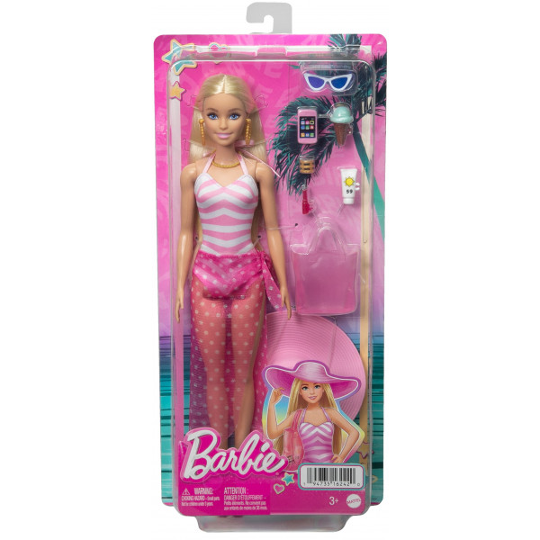 Фото - Игровой набор Barbie "Пляжная прогулка" (HPL73)