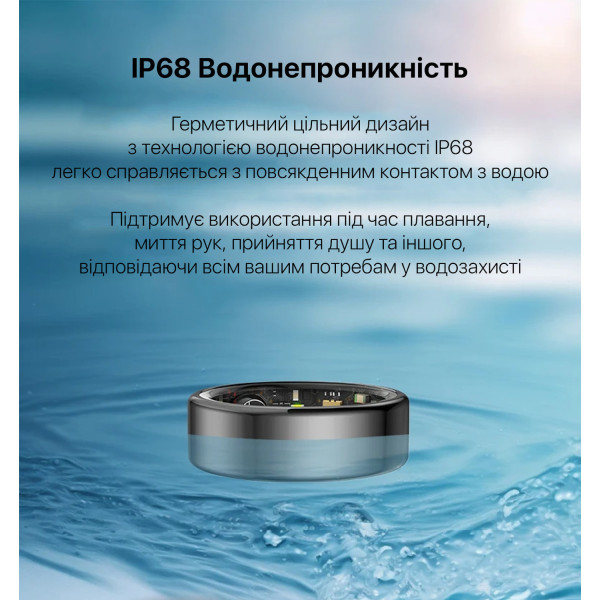 Фото - Смарт-кольцо INSPIRE HSR02 размер 10 Black (HSR02-10)