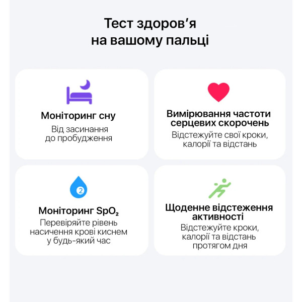 Фото - Смарт-кольцо INSPIRE HSR02 размер 8 Gold (HSR02-8-gold)